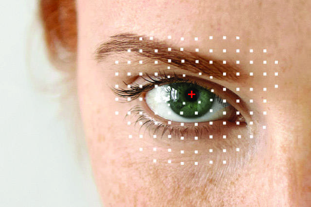 Woman&rsquo;s eye, ad for Eye Care Emergencies
